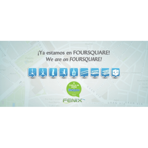 FENIX HAS AN ACCOUNT ON FOURSQUARE