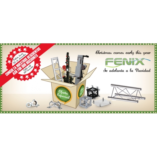 GREAT DISCOUNT IN FENIX' LIFTING TOWERS AND TRUSSES