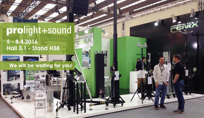 FENIX Stage returns to Frankfurt with new products and improvements in its lifting towers!