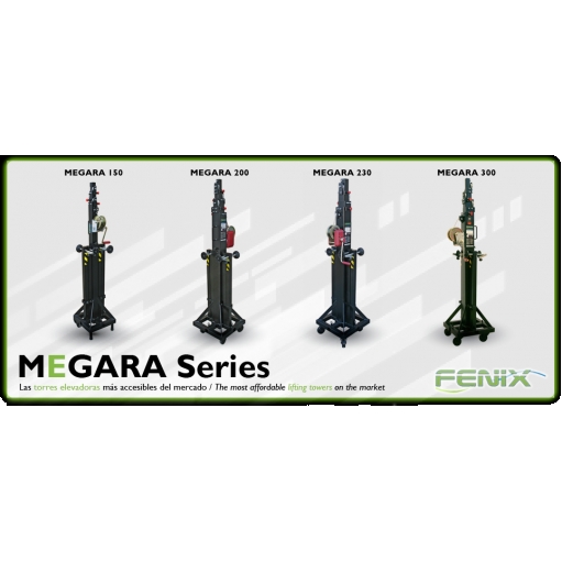  MEGARA SERIES, THE MOST AFFORDABLE LIFTING TOWERS ON THE MARKET 