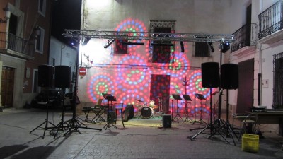 Iluminació concert Jazz @ Gaianes, Alicante (España)
