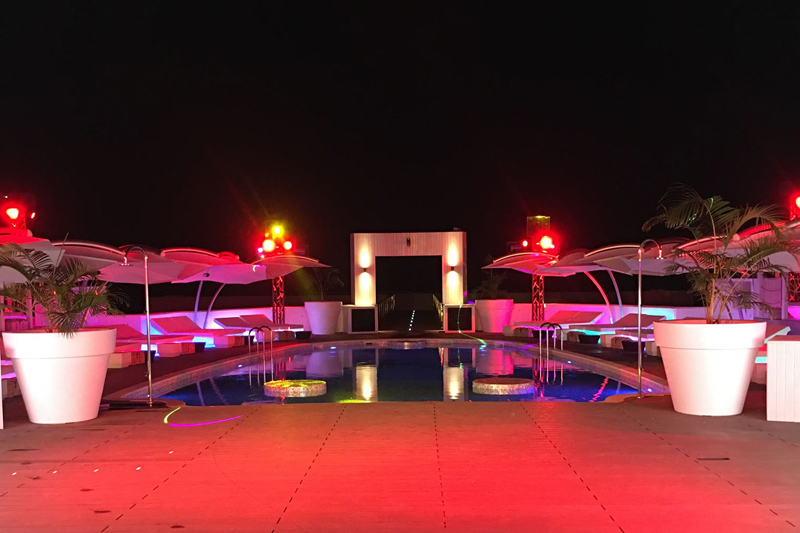 Fenix Truss for disco bikini beach club santa maria, sal island